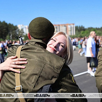 Принятие Военной присяги новым пополнением