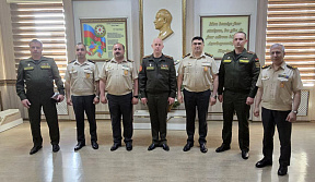 В Баку проходит встреча представителей военно-медицинских служб Беларуси и Азербайджана