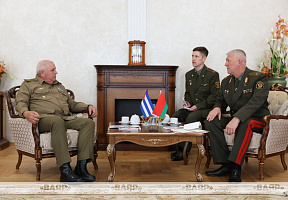 A Working Visit of a Cuban Military Delegation to the Republic of Belarus