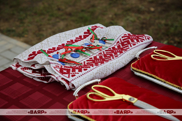 Состоялось открытие объектов инфраструктуры военных городков и жилья для военнослужащих