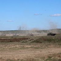 Финальная фаза бригадного тактического учения в рамках проверки боевой готовности Вооруженных Сил