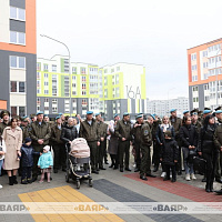 В Бресте прошло торжественное открытие двух домов для военнослужащих