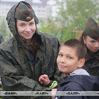 День Победы вместе с белорусскими военными 