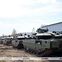 Прибыла партия танков Т-72БМ2