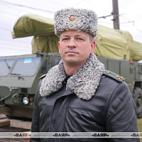 В Беларусь прибыла очередная батарея зенитных ракетных комплексов «Тор-М2»