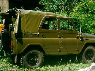 Химическая разведывательная машина УАЗ-469рх