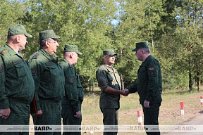 Министр обороны посетил Гожский полигон 