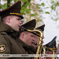День Победы вместе с белорусскими военными 