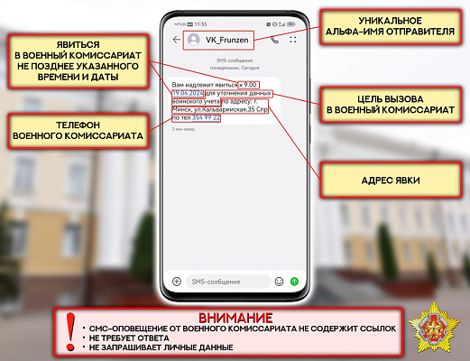Об изменениях законодательства, касающихся смс-оповещения граждан для явки в военный комиссариат (видео)