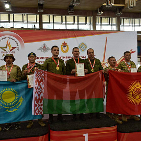 Белорусские военные спортсмены — лучшие стрелки IV военно-спортивных игр стран СНГ