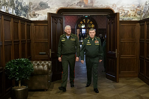 У Маскве абмеркаваны пытанні ваеннага супрацоўніцтва Беларусі і Расіі