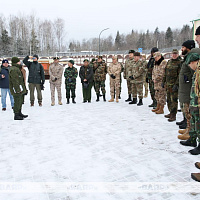 Foreign Military Attachés from 21 Countries Visited Border Guard Facilities on the Border with Lithuania