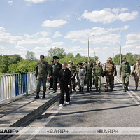 Представители иностранного военно-дипломатического корпуса посетили приграничные объекты