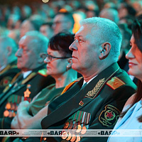  Торжественное собрание, посвящённое Дню защитников Отечества и Вооружённых Сил Республики Беларусь