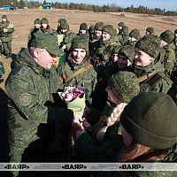 Министр обороны Беларуси в Гродненском гарнизоне 
