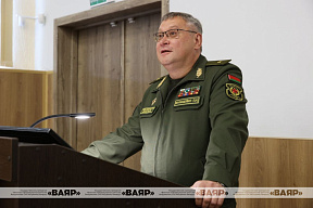 Генерал-майор Павел Муравейко провел лекцию на факультете Генерального штаба Вооруженных Сил
