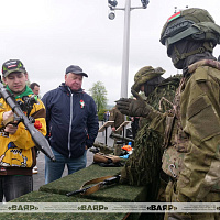 День Победы вместе с белорусскими военными 