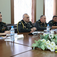 В рамках международного военного сотрудничества