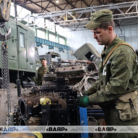 Продолжается командно-штабное учение с органами военного управления и частями технического обеспечения