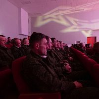 Присяга военнослужащих, призванных в состав территориальных войск Клецкого района