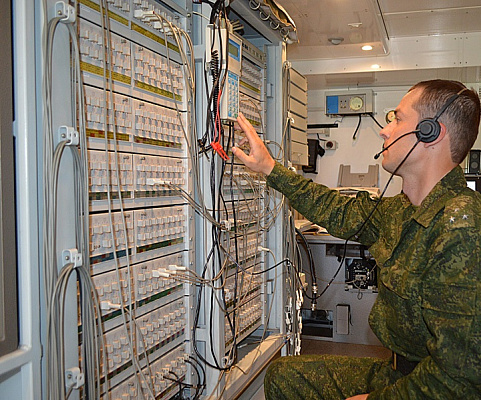 Тактико-специальное учение войск связи Вооруженных Сил