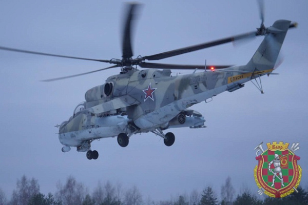 Продолжается совместное лётно-тактическое учение вооруженных сил Беларуси и России