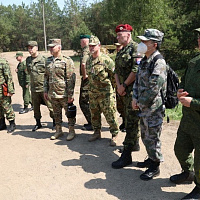 В рамках военного международного сотрудничества