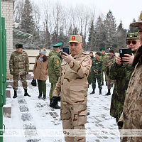 Foreign Military Attachés from 21 Countries Visited Border Guard Facilities on the Border with Lithuania