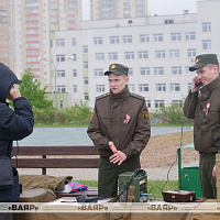 День Победы вместе с белорусскими военными 
