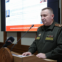 Брифинг о деятельности белорусского оборонного ведомства (видео)