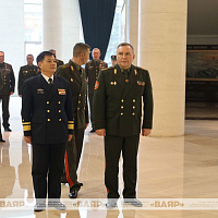 Об официальном визите Министра обороны Беларуси в Китайскую Народную Республику