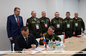 Заместитель Министра обороны Беларуси по вооружению провел встречу с генеральным директором корпорации «Уралвагонзавод»