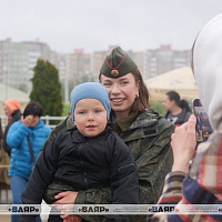 День Победы вместе с белорусскими военными 