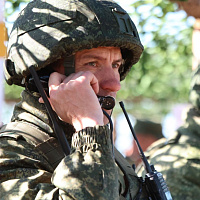 Финальная фаза бригадного тактического учения в рамках проверки боевой готовности Вооруженных Сил