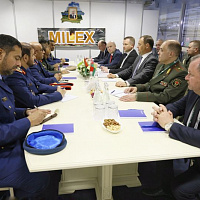 Открытие 9-й Международной выставки вооружения и военной техники MILEX-2019