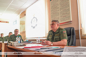 Генерал-маёр Павел Муравейка праінспектаваў адну з воінскіх часцей інжынерных войскаў