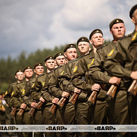 Торжественная церемония принятия новым пополнением Военной присяги (дополняется)