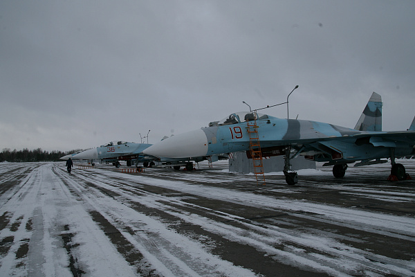 Белорусские и российские военные летчики заступили на совместное боевое дежурство по охране воздушного пространства Союзного государства (Видео)