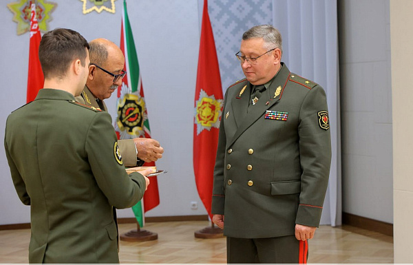 Major General Pavel Muraveiko was Awarded the Order of Antonio Maceo