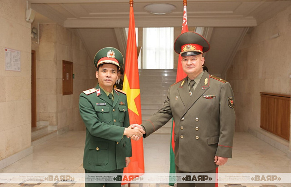 Meeting of Representatives of the Armed Forces of Belarus and Vietnam