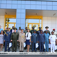 Делегация атташе по вопросам обороны государств Африки посетила Белорусскую государственную академию авиации