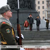 Официальный визит в Республику Беларусь узбекской военной делегации (видео)