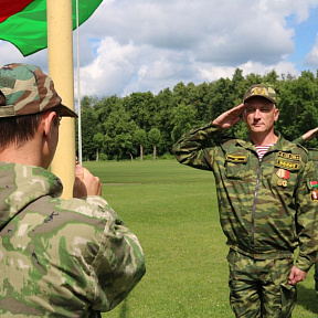 Торжественное открытие палаточных лагерей военно-патриотической направленности в Жодино Торжественное открытие палаточных лагерей военно-патриотической направленности в Жодино