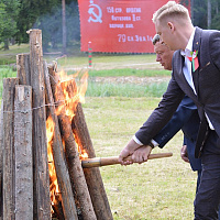 Курган Дружбы традиционно собрал наследников Победы