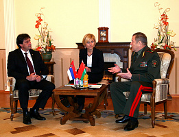 Serbian Defence Minister Visiting Belarus