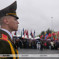 День Победы вместе с белорусскими военными 