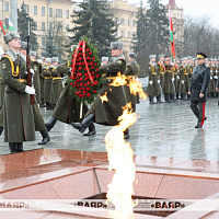 Официальный визит в Республику Беларусь узбекской военной делегации (видео)