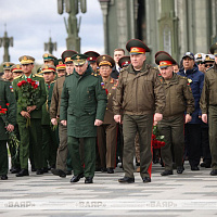 Представители белорусской военной делегации принимают участие в III Международном антифашистском конгрессе