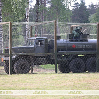 Военнослужащие подразделений тыла и военнообязанные отрабатывают практические действия в ходе КШУ