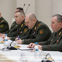 Встреча Министра обороны Беларуси с Министром обороны и поддержки Вооружённых Сил Ирана